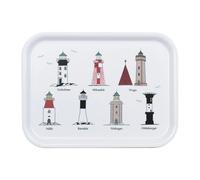 Almedahls Bandeja Svenska fyrar 20x27 cm Multi