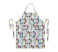 Almedahls Delantal Picknick estampado pequeño Multi