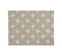 Almedahls Salvamanteles 34x45 cm Korg XL. 2-pack Natur-taupe