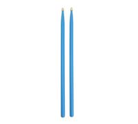 Almeigrity 1 Pair Jazz Drum Sticks Maple Wood Practice Drumstick Replacement Instrument Accessories for Adults Kids Beginners 5A (Azul)