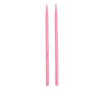 Almeigrity 1 Pair Jazz Drum Sticks Maple Wood Practice Drumstick Replacement Instrument Accessories for Adults Kids Beginners 5A (Rosa)