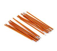 Almeigrity 2 Unids Al Aire Aleación De Aluminio Carpa Construcción Barra De Soporte Barra De Poste para Senderismo Camping Oro