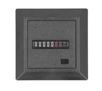 Almeigrity Contador de Horas mecánico Temporizador Industrial Sellado para generador Tractor Maquinaria de ingeniería AC380V