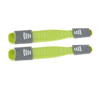Almeigrity Cuchara medidora de Escala Ajustable, Cuchara dosificadora de plástico de Doble Punta para mascarilla de café en Polvo para Hornear, 2 uds.