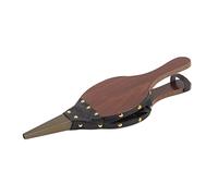 Almeigrity Fuelle de Madera de 15,0 x 5 Pulgadas, Fuelle para Chimenea, soplador de Aire Manual, Herramientas para Chimenea con Correa para Colgar para Acampar al Aire Libre,