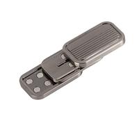 Almeigrity Juguete Deslizante de Acero Inoxidable Oficina para Adultos TDAH Autismo Ansiedad Alivio del Estrés Push Slider Juguete Sensorial