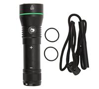 Almeigrity Linterna de buceo alta luminosidad, sumergible hasta 110 metros (IPX8), resistente al agua, 3 modos de iluminación.