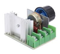 Almeigrity Módulo de Control de Velocidad del Motor de CA 3 Piezas Regulación de Velocidad Componente electrónico 2000 W PWM 50-220 V