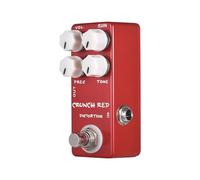 Almeigrity MOSKYAudio Crunch Red Pedal de Efecto de distorsión de Guitarra Carcasa Totalmente de Metal True Bypass