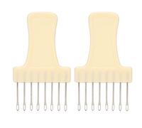 Almeigrity - Peine de transferencia para máquina de tejer, 2 unidades, 8 agujas para KH260 KH230 KH270 SK151 SK155