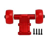 Almeigrity RC Car Up Wheel Aluminum Alloy Double Wheel RC Car Wheelie Bar Replacement for ARRMA Notorious 6S 1/8 (Roja)