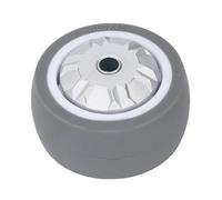 Almeigrity Rueda de Goma TPR de 4 Pulgadas, Repuesto de Rueda silenciosa Resistente al Desgaste para Camiones de Mano, carretillas rodantes