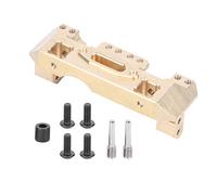 Almeigrity Soporte de Servo de Montaje de Parachoques Delantero de latón Accesorio de Modelo de Control Remoto Apto para Coche RC