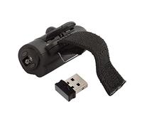 Almencla 2.4G Ratones Inalámbricos USB Finger Mouse Bluetooth Anillo óptico Ratones para PC Portátil - Negro