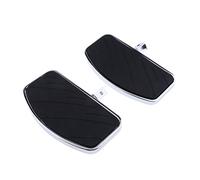 Almencla 2 Pcs Motocicleta Plataformas Delanteras Reposapiés de Pasajero para Yamaha V-STAR XVS 400/650 1988-2013
