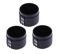 Almencla 3pcs Cartucho De Micrófono Dinámico MIC Capsule Core 1.1x0.98inch Negro