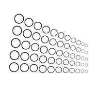 Almencla 70 Piezas Guías para Caña de Pescar Anillos de Cerámica Kit Reparación Reemplazo Herramientas Apto para Cañas de Casting Barco Agua, 55 Piezas