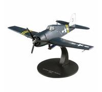 Almencla Aircraft Figurine Réplica de Avión Clásico Ornamento de Avión Militar con Detalles Realistas y Gran Durabilidad Adecuada para Amantes de Historia Decoración Personal, F6f Hellcat