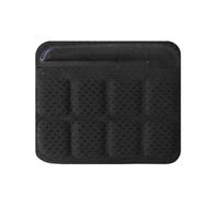 Almencla Almohadilla de Barbilla para Casco Protector Suave Y Acolchado Transpirable Forro de Repuesto Y Cojín Portátil para Comodidad Adicional Adecuado para, Negro