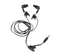 Almencla Auricular De 3,5 Mm A Prueba De Agua Natación Buceo Clip Giratorio De Música Esté para Auriculares - Negro, 5 × 5 × 5 cm