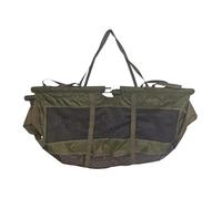 Almencla Bolsa para Transporte de Peces Polietileno Resistente al Agua Recipiente de Carga Grande Bolsa de Almacenamiento de Pesca Plegable Asas Ergonómicas y