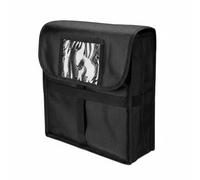 Almencla Bolso Isotérmico Porta Alimentos Bolsa Térmica Contenedor Térmico Mochila Nevera de Tela Oxford con Aislamiento Que Mantiene Caliente O Frío, Negro