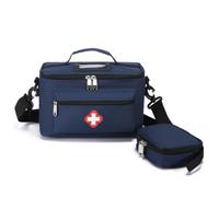 Almencla Bolso Médico Industrial Bolsa Organizador Estuche Neceser de Emergencia con Separadores para Medicamentos y Herramientas y Funda Pequeña con