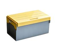 Almencla Caja de Aparejos de Pesca Multifuncional, Resistente, con Múltiples Compartimentos, Ideal para Exteriores. Caja de Regalo para Señuelos.