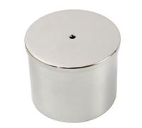 Almencla con Tapa Compacto | Cuerpo Cilíndrico Liso, nsidad con Tapa, Alta Precisión, Recipiente, para Laboratorio, Taller, Inspectores, 50ml,