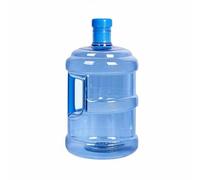 Almencla Cubeta de Almacenamiento Bidón Botella Recipiente con Asa Incorporada Material Alimenticio Diseño Adecuada para Camping Picnic Suministro de Agua en, 10L, Material PET Extra Grueso