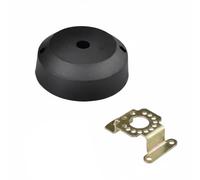 Almencla Cubierta de Engranaje de Dirección Soporte de Soporte de Sujeción Kit de Acabado de Adaptador del Controlador Metal Adecuada para Actualización , Tapa Decorativa De Montaje De 90 Grados