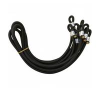 Almencla Cuerda Elástica Cordón Reemplazo Bungee Resistente Expansión Uniforme Sujeción Segura Adecuado para Trampolines Parques Uso Familiar, 1.2M X 12MM