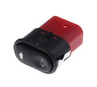 Almencla Interruptor De Elevalunas Eléctrico Táctil Negro, 1 Unidad, Montaje En Superficie, 2 Vías, Pulsador, Compatible Con: Ford Transit MK6 Mondeo MK2 Escort