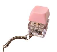 Almencla Keyboard Fidget Botón Juguete Sensorial Llavero Portátil de PVC Material Suave para Alivio del Estrés Y Relajación Silenciosa Adecuado para Oficina Es, 1 Clave