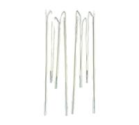 Almencla Kids Tent Set de Varillas de Soporte Juego de de Fibra de Vidrio Segmentados Kit de Repuesto para Casas de Juego Varillas para Castillos de, 2 Piezas
