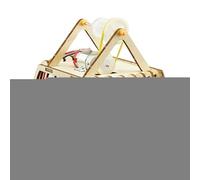 Almencla Kit de Maqueta de Madera de Teleférico Turístico para Regalo Creativo Y Material Didáctico para Niños