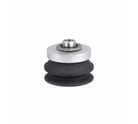 Almencla Manipulador de Vacío Industrial Fuerte Almohadilla Flexible Tipo Fuelle para Irregularidades Mecanismo Antiderrapante y Succión Adaptable Materiales, ZP3E-T32BMN-A10