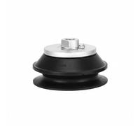 Almencla Manipulador de Vacío Industrial Fuerte Almohadilla Flexible Tipo Fuelle para Irregularidades Mecanismo Antiderrapante y Succión Adaptable Materiales, ZP3E-T125BM-B12