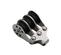 Almencla Marine Pulley Block Polea Triple Marina Bloque Trinquete Carrete Aparejo con Rodamientos de Bolas Acero Inoxidable 316 y Ruedas de, Style to 2