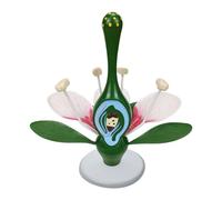 Almencla Modelo de Flor Dicotiledónea: Práctico Y Resistente. Herramientas Didácticas. Decoración de Escritorio para Ciencias.