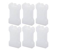 Almencla Paquete de 6 Bloques de Hielo Reutilizables para Viajes Y Actividades Al Aire Libre