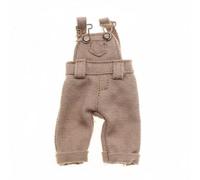 Almencla Peto para Muñeca con Hebillas Ajustables Costura Precisa Miniatura para Figuras Accesorio Adecuado para Figurines BJD Modelismo Exposiciones en Miniatura , Caqui
