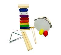 Almencla Set de 5 Instrumentos Musicales para Niños de 1, 2 Y 3 años, Cumpleaños.