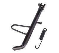 Almencla Soporte Lateral para Motocicleta Montaje de Pie Pata de Pie para Bicicleta, Scooter, Bicicleta Eléctrica, ATV - Negro 21 cm