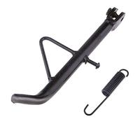 Almencla Soporte Lateral para Motocicleta Montaje de Pie Pata de Pie para Bicicleta, Scooter, Bicicleta Eléctrica, ATV - Negro 19 cm