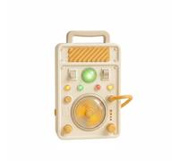 Almencla Tablero Busy Board Educativo para Niños con Tablero de Interruptores Variados Botones Iluminados y Cable Extraíble para Estimular Adecuado para Desarrollo Juegos y Desplazamientos