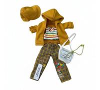 Almencla Vestido de Muñeca con Conjunto de Ropa para Muñeca Articulada 1/6 Prendas Detalladas para BJD Diseño Innovador Adecuado para Regalos y Colecciones , Set Paseo Atardecer