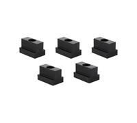 Almendras De Sujeción Moldeadas En T Flexibles Paquete De 5 Construcción Permanente Para Precisión Ensamblaje De Instrumentos Tuerca TERM Endurecida Acero Dulce