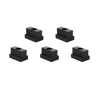 Almendras De Sujeción Moldeadas En T Flexibles Paquete De 5 Construcción Permanente Para Precisión Ensamblaje De Instrumentos Tuerca TERM Endurecida Acero Dulce