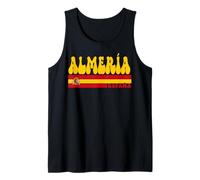 ALMERÍA Ciudad España Vintage Estética Vacaciones de Verano Camiseta sin Mangas